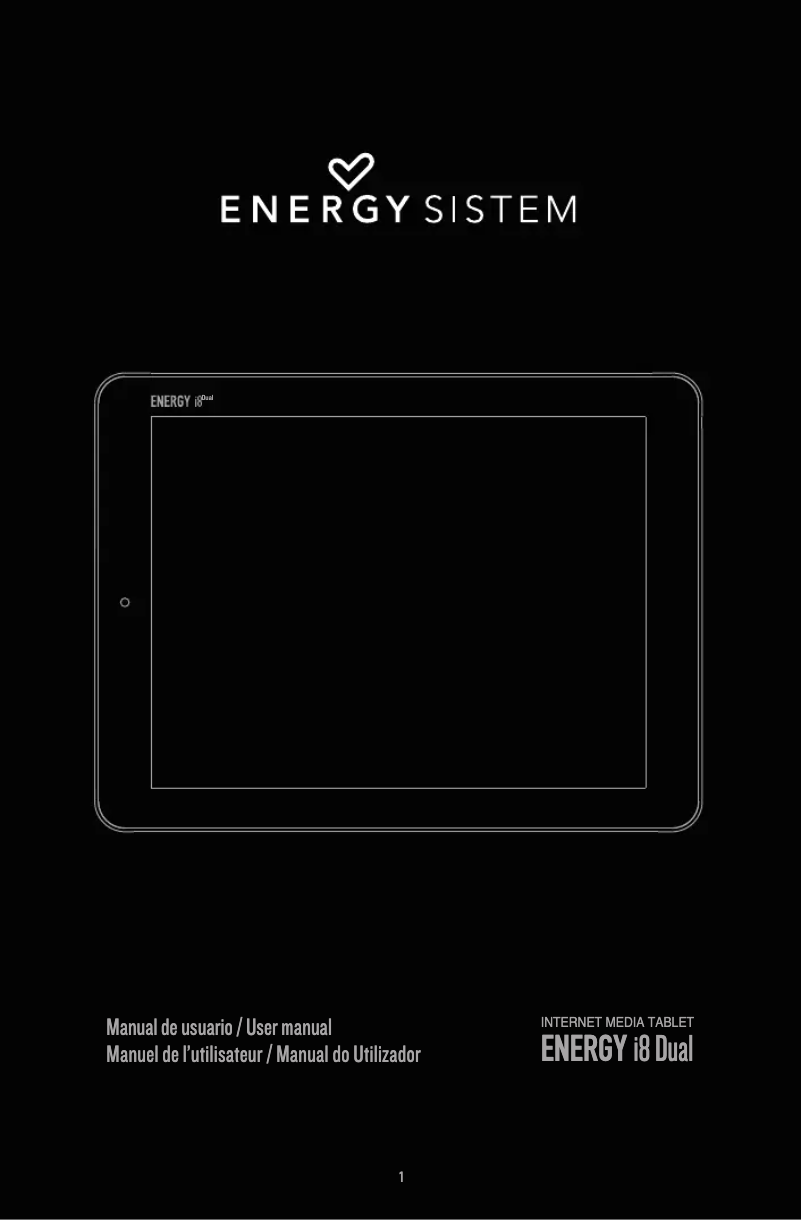 Image de la première page du manuel de l'appareil I8 Dual