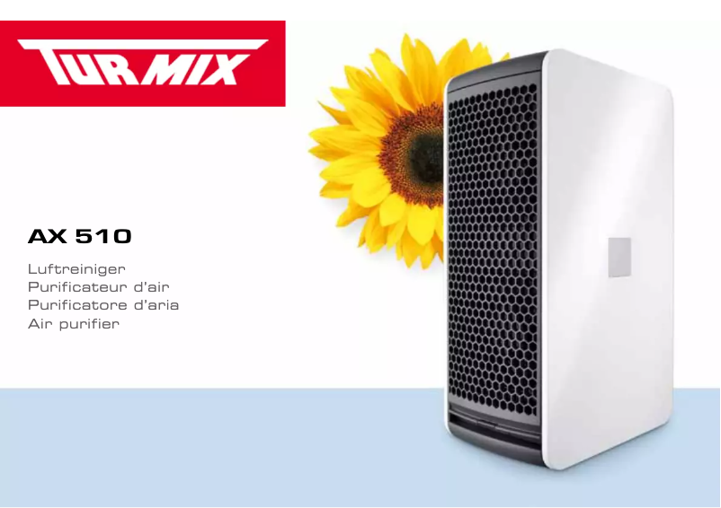 Page 1 de la notice Manuel utilisateur Turmix AX 510