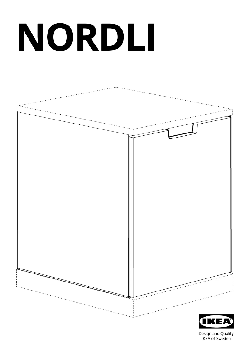 Image de la première page du manuel de l'appareil NORDLI 204.019.02