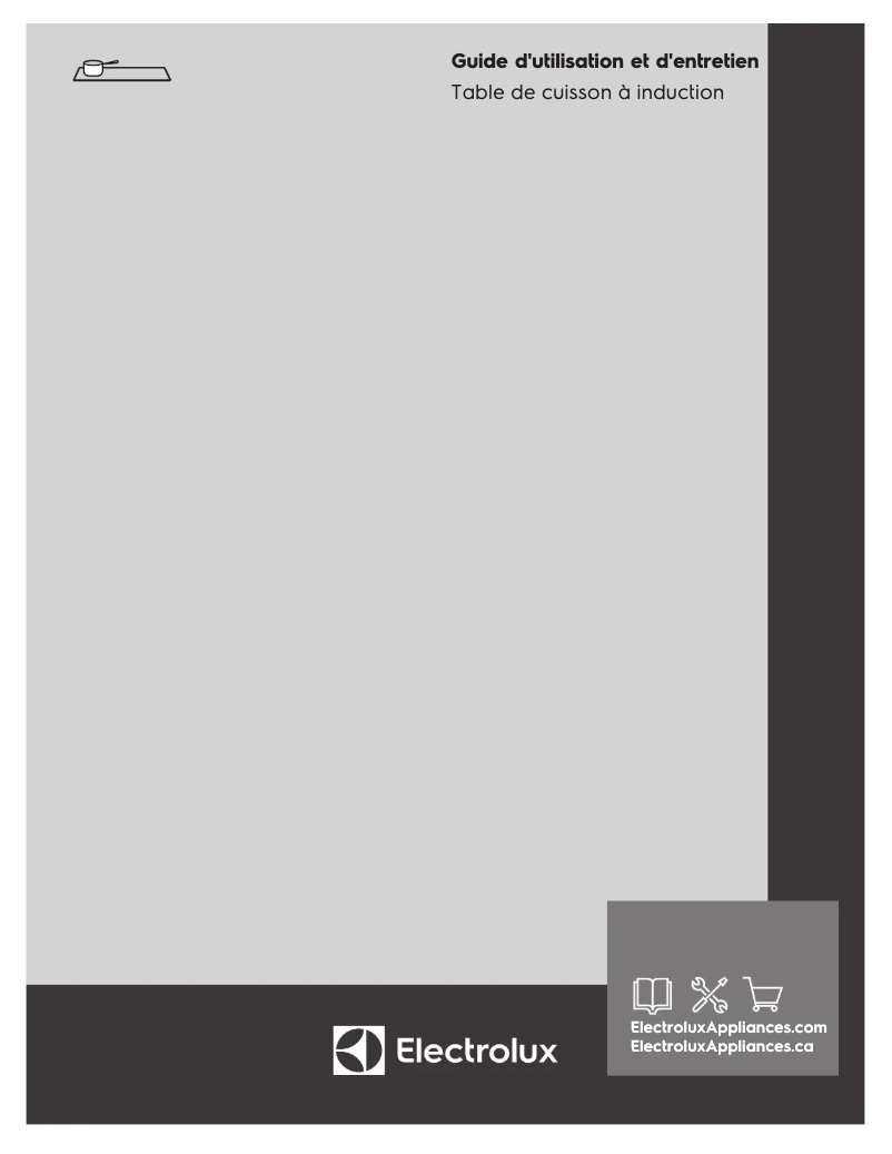 Page 1 de la notice Manuel utilisateur Electrolux ECCI3668AS