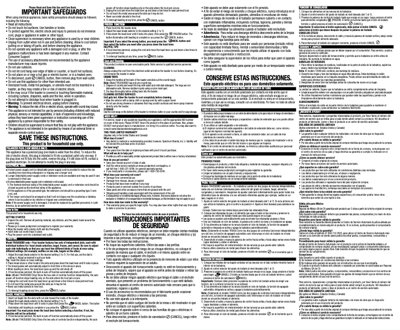 Page 1 de la notice Manuel utilisateur Black & Decker TR2200WSD