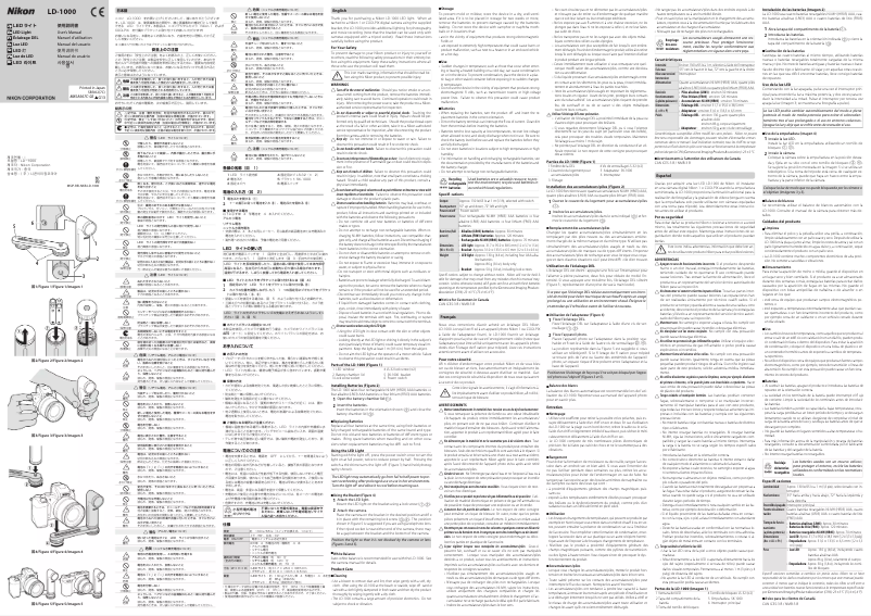 Imagen de la primera página del manual del dispositivo LD-1000