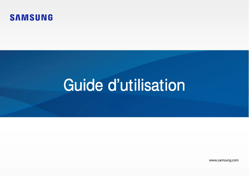 Page 1 de la notice Manuel utilisateur Samsung Galaxy Book