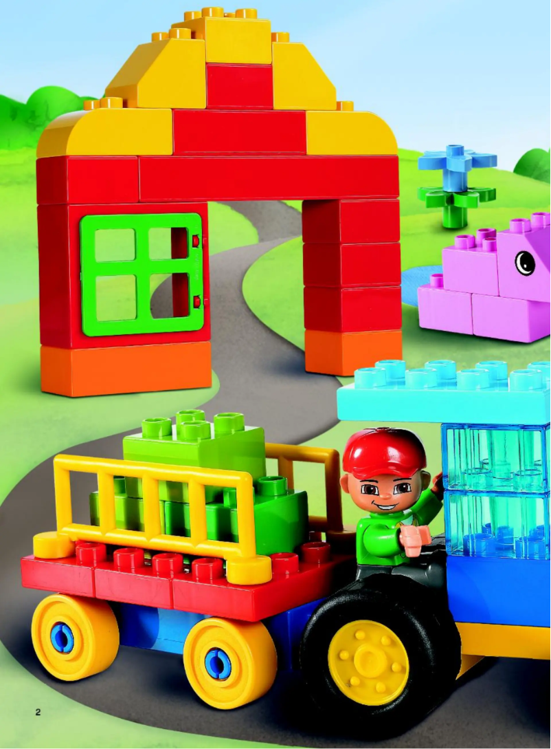 Page n°1 - Manuel utilisateur Lego Duplo 5488