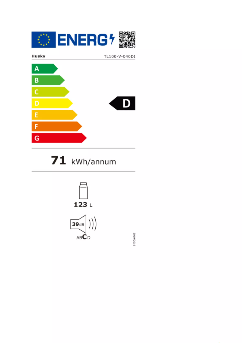 Page n°1 - Manuel utilisateur Husky TL100-V-040DI