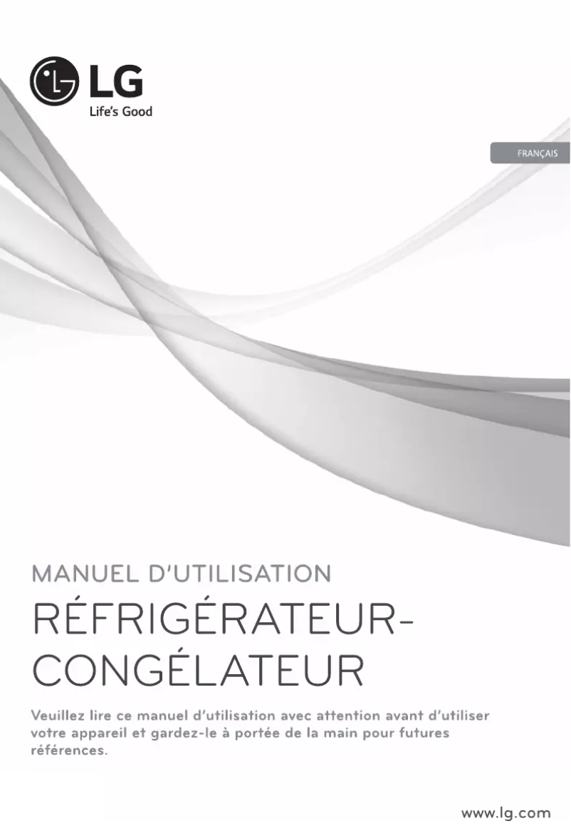 Page 1 de la notice Manuel utilisateur LG GBB339SWDZ