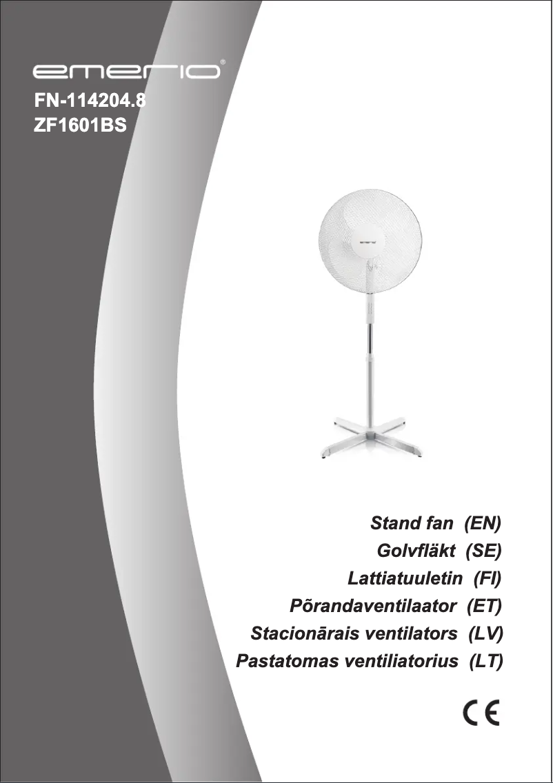 Image de la première page du manuel de l'appareil FN-114204.8