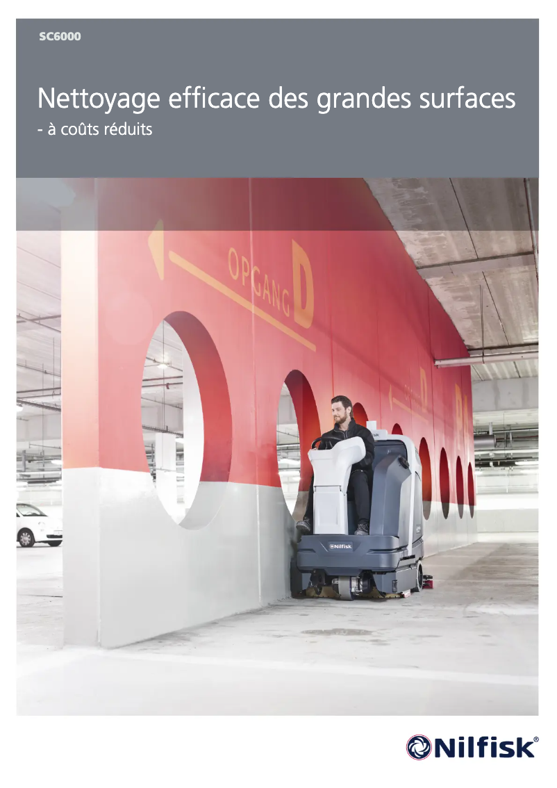 Página 1 del manual Folleto Nilfisk SC6000