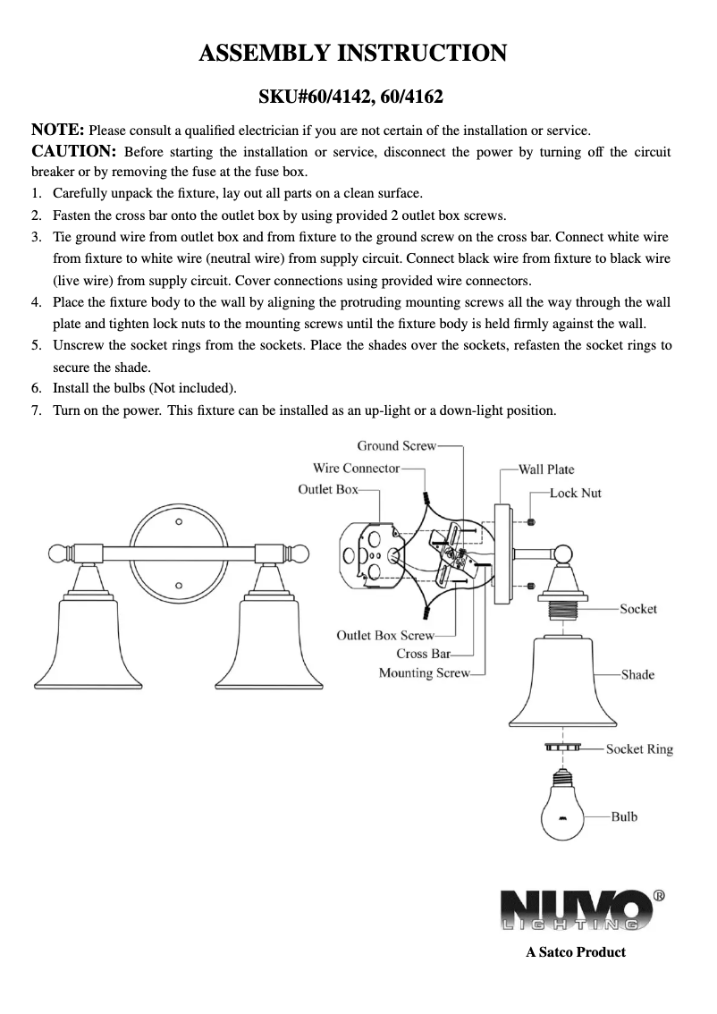 Image de la première page du manuel de l'appareil Surrey 60/4142