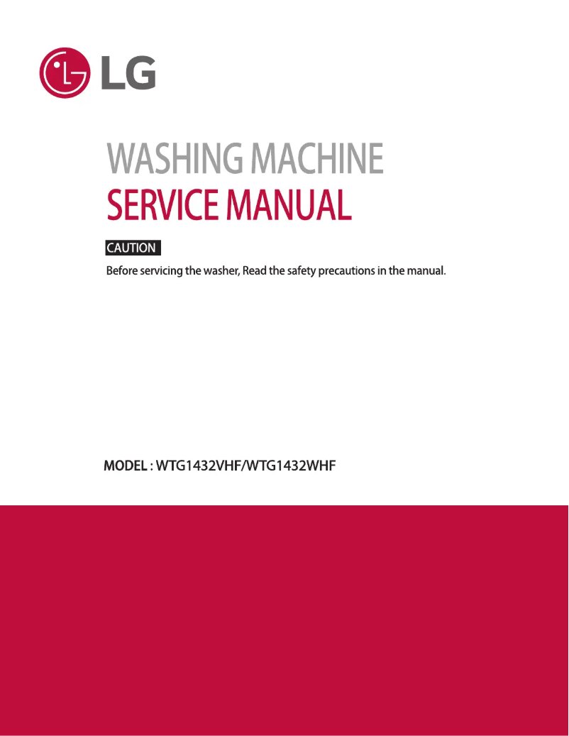 Page n°1 - Manuel utilisateur LG WT21WS6