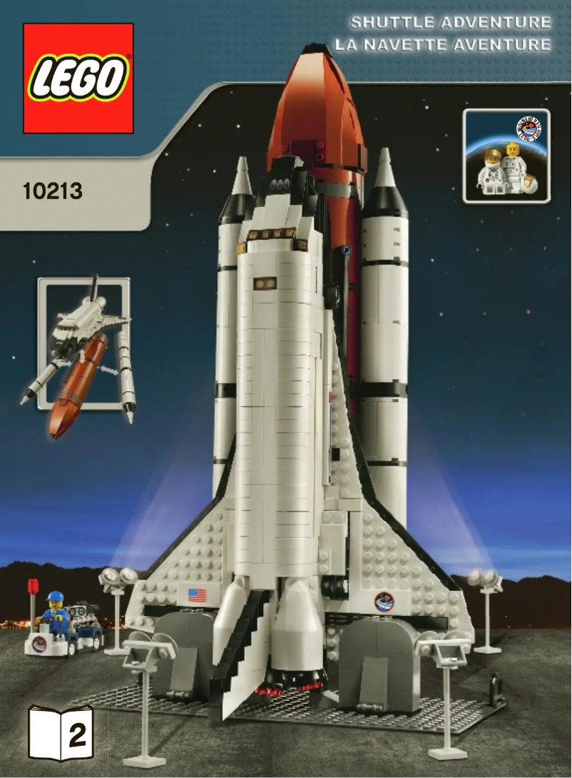 Page n°1 - Manuel utilisateur Lego Creator 10213