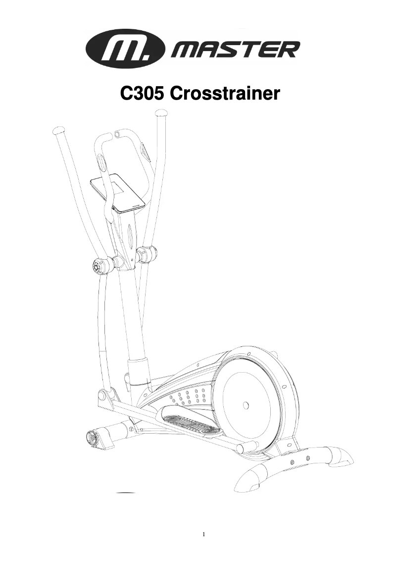 Page n°1 - Manuel utilisateur Master C305