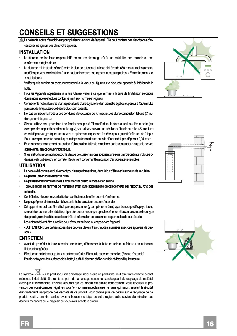 Page 1 de la notice Manuel utilisateur Smeg KE61XE