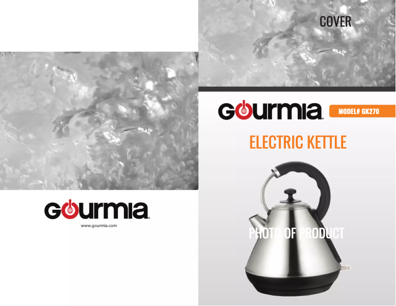 Image de la première page du manuel de l'appareil GK270