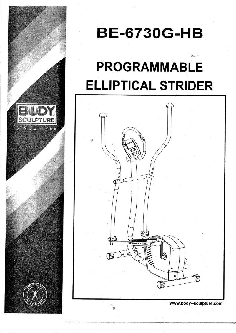 Page n°1 - Manuel utilisateur Body Sculpture BE-6730