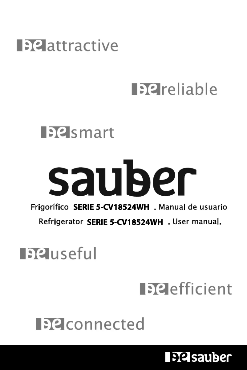 Image de la première page du manuel de l'appareil SERIE 5-CV18524WH