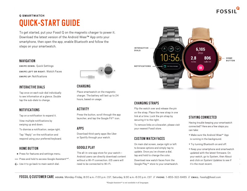 Image de la première page du manuel de l'appareil Q Explorist HR