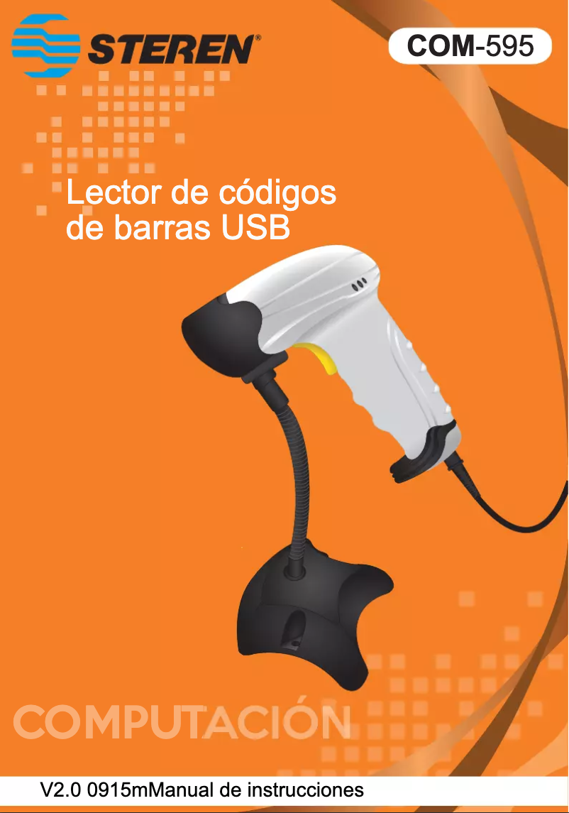 Image de la première page du manuel de l'appareil COM-595