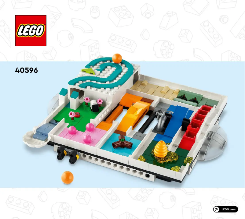 Page 1 de la notice Manuel utilisateur Lego Magic Maze 40596