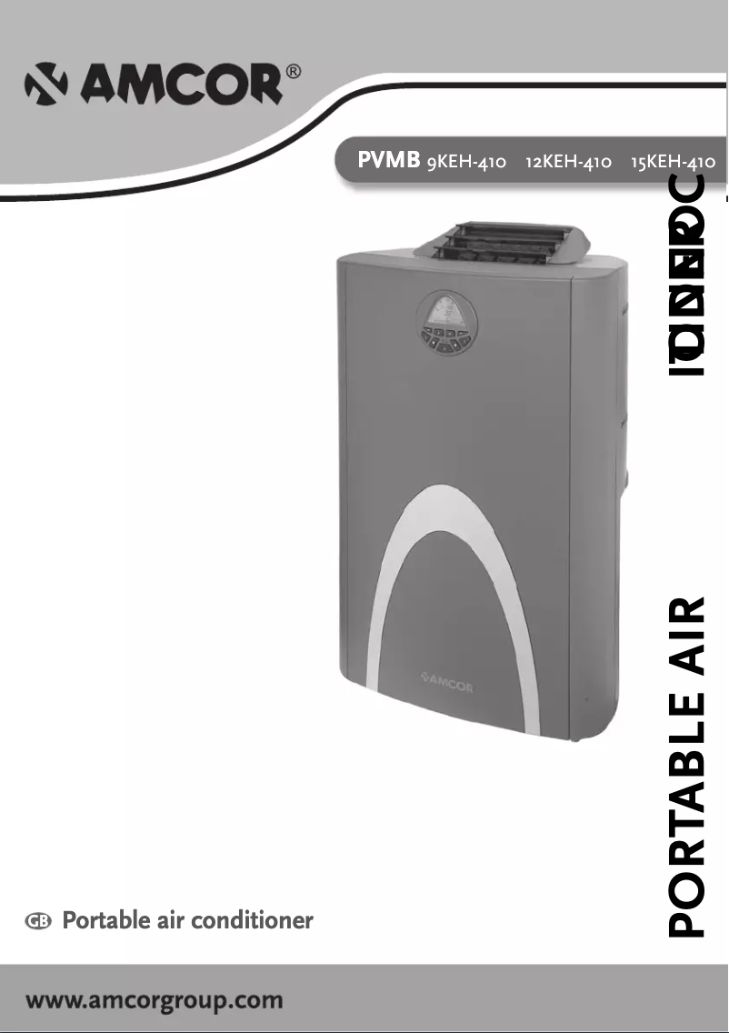 Página 1 del manual Manual de usuario Amcor PVMB 12KEH-410