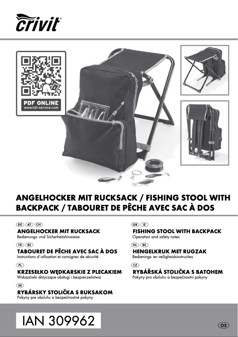 Página 1 del manual Manual de usuario Crivit HG04234