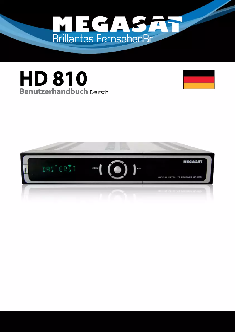 Image de la première page du manuel de l'appareil HD 810