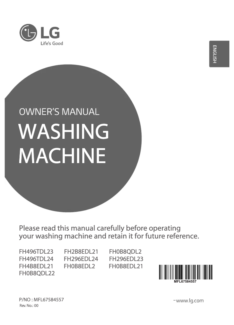 Image de la première page du manuel de l'appareil FH0B8QDL22