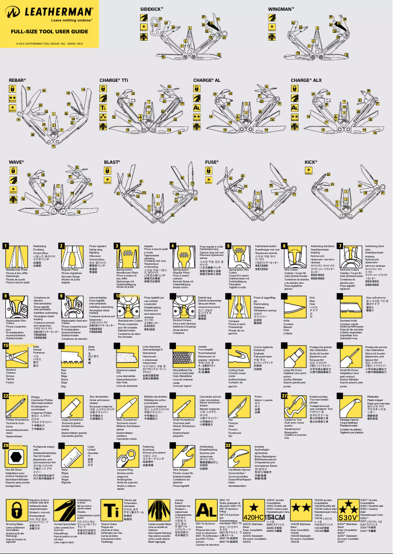 Image de la première page du manuel de l'appareil Charge ALX