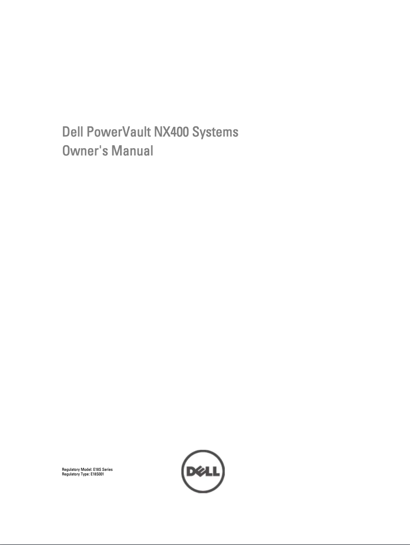 Page n°1 - Manuel utilisateur Dell PowerVault NX400