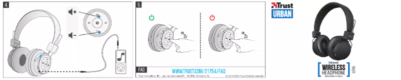 Page n°1 - Manuel utilisateur Trust Leva 21754