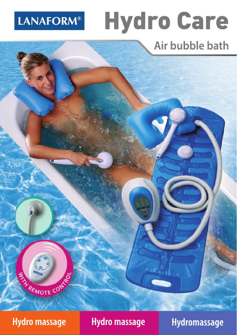 Image de la première page du manuel de l'appareil Hydro Care