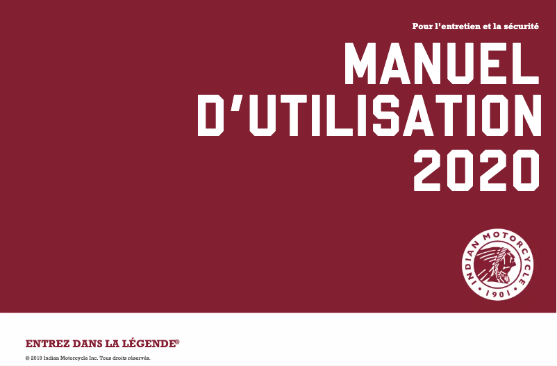 Image de la première page du manuel de l'appareil Springfield Dark Horse (2020)