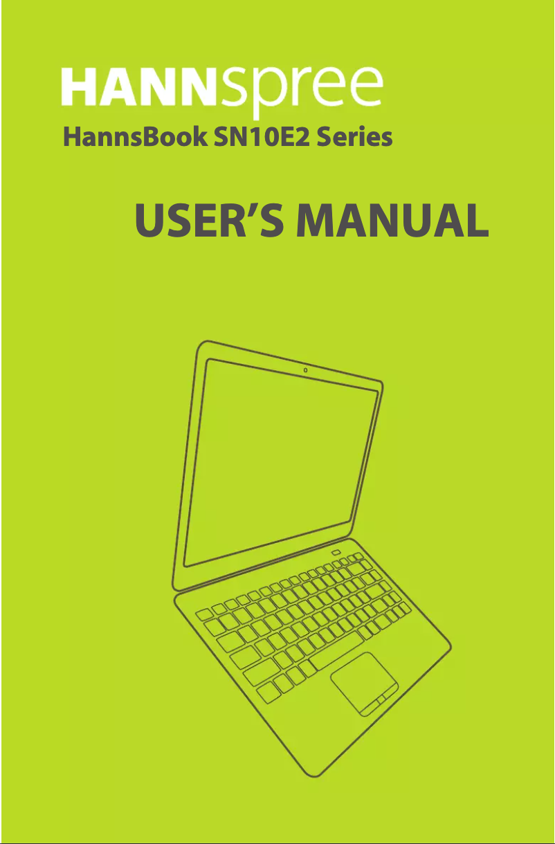 Page 1 de la notice Manuel utilisateur Hanns.G SN10E24-B53