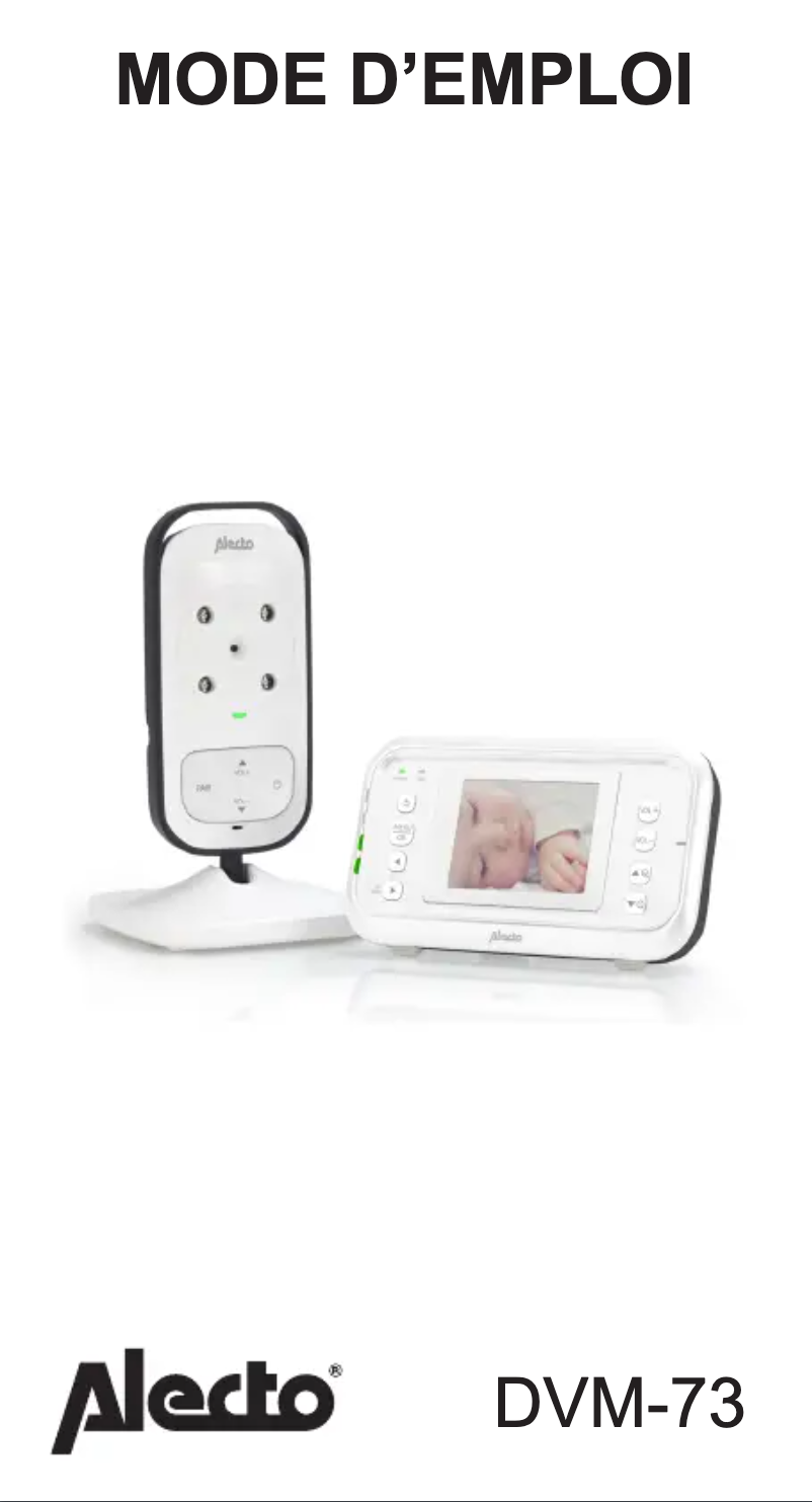 Image de la première page du manuel de l'appareil DVM-73