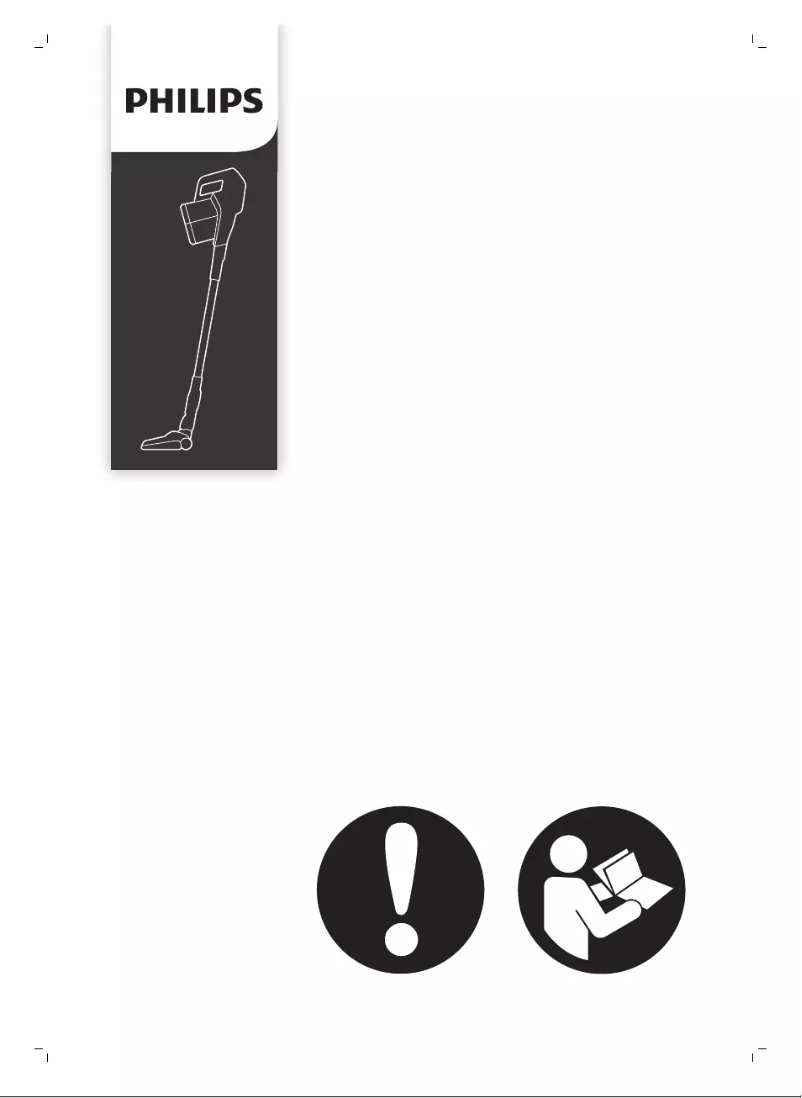 Page 1 de la notice Manuel utilisateur Philips SpeedPro FC6724