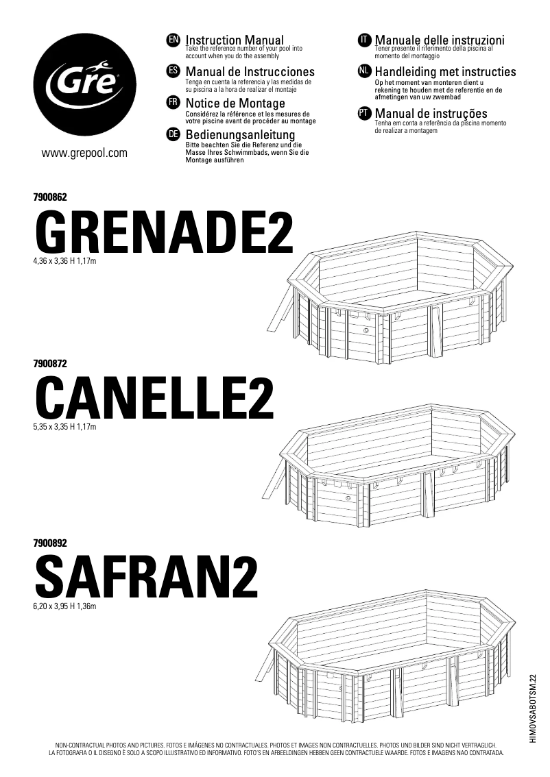 Image de la première page du manuel de l'appareil 7900872