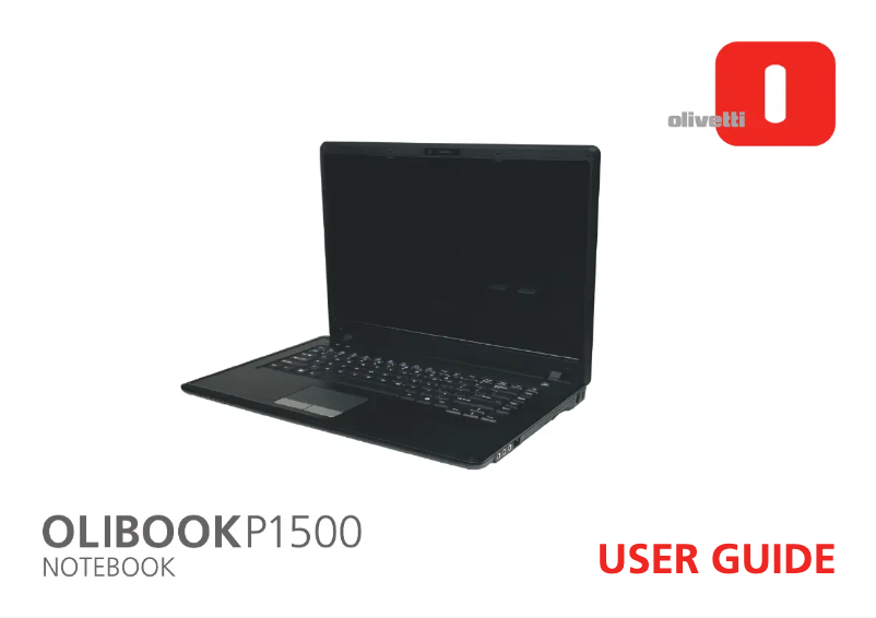 Página 1 del manual Manual de usuario Olivetti OLIBOOK P1500