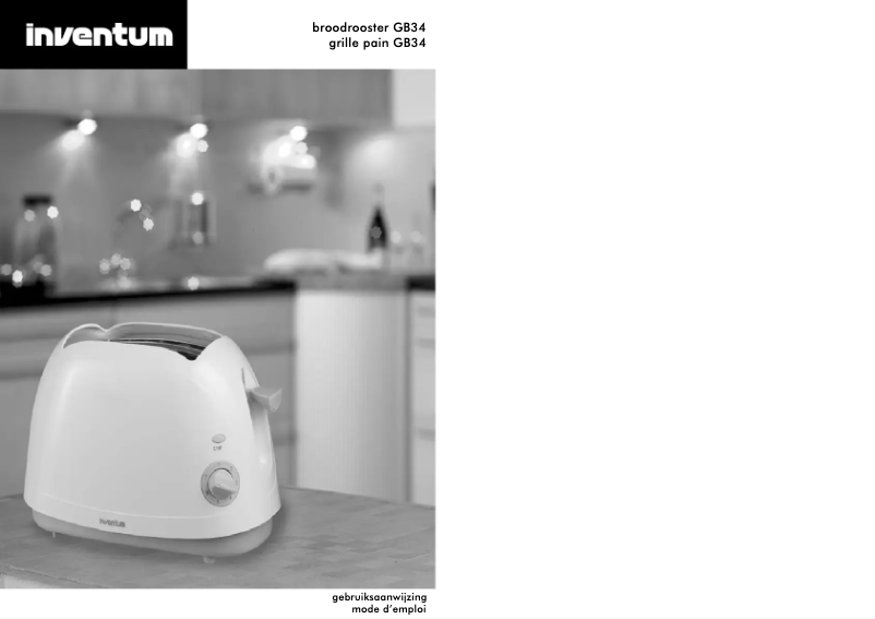 Page n°1 - Manuel utilisateur Inventum GB34