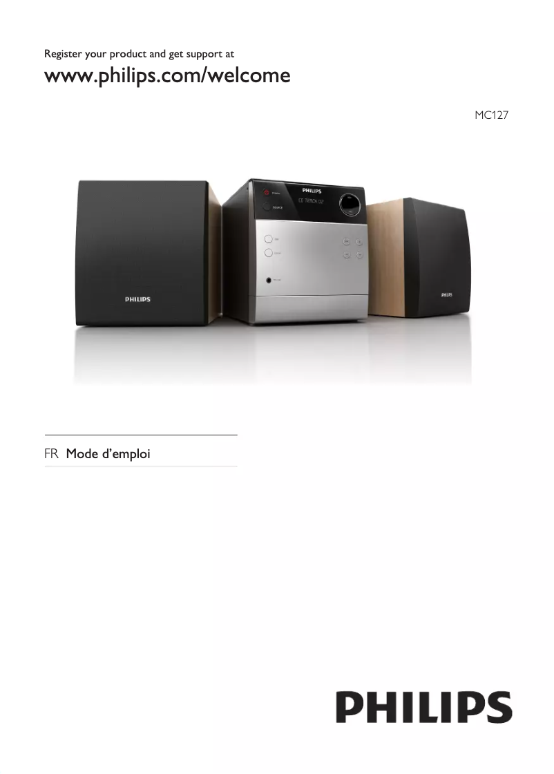 Página 1 del manual Manual de usuario Philips MC127