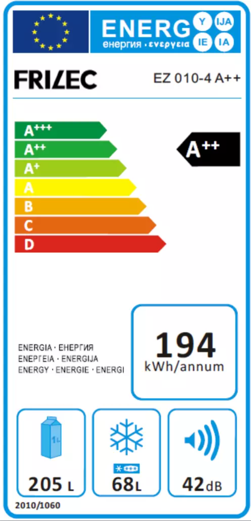 Image de la première page du manuel de l'appareil EZ010-4A++