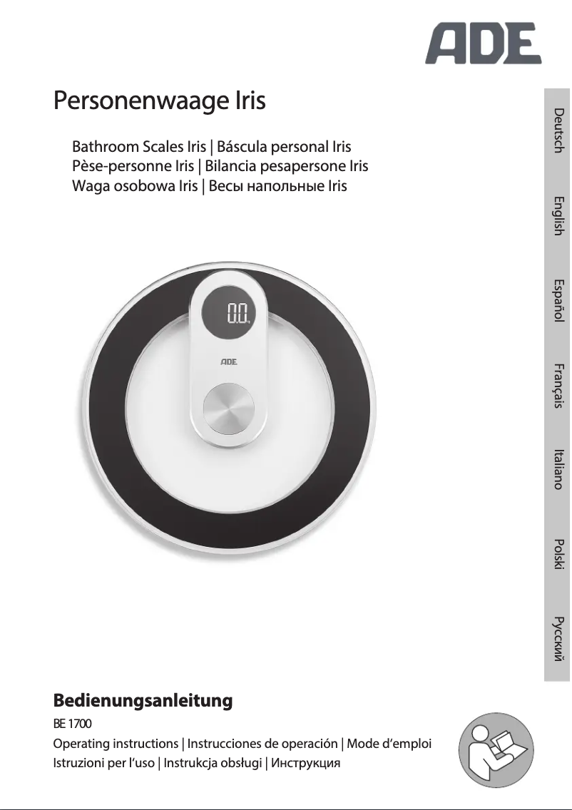 Page 1 de la notice Manuel utilisateur ADE BE 1700