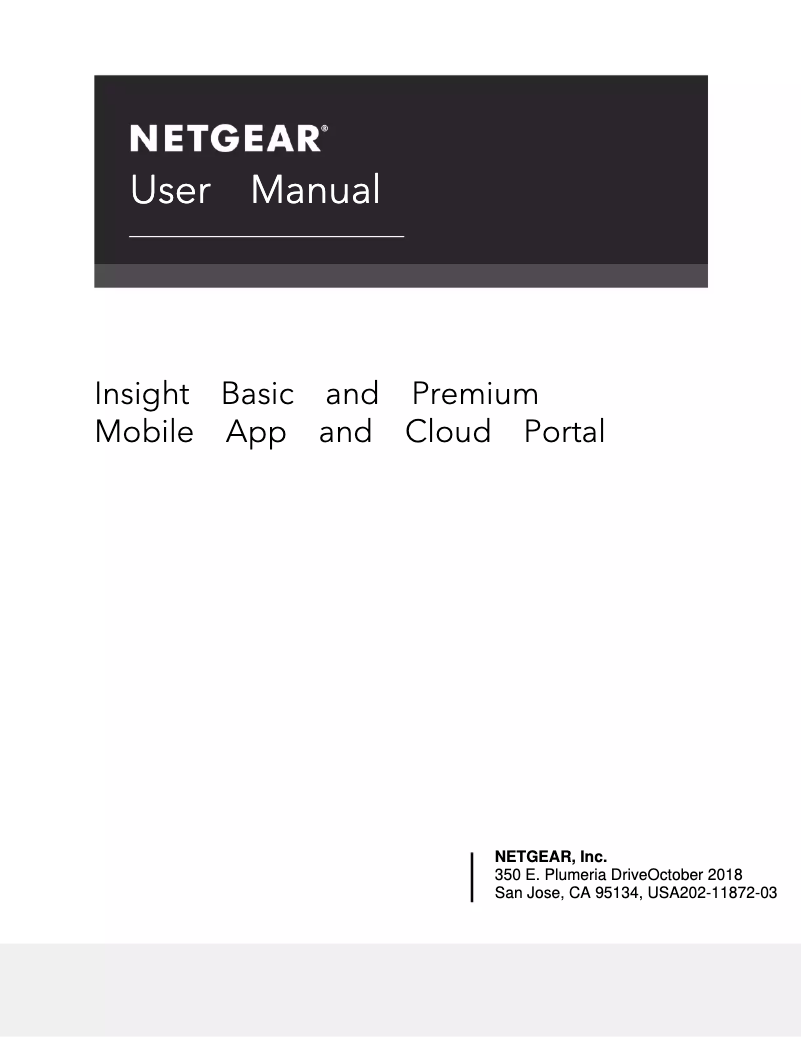 Page 1 de la notice Manuel utilisateur Netgear WAC505