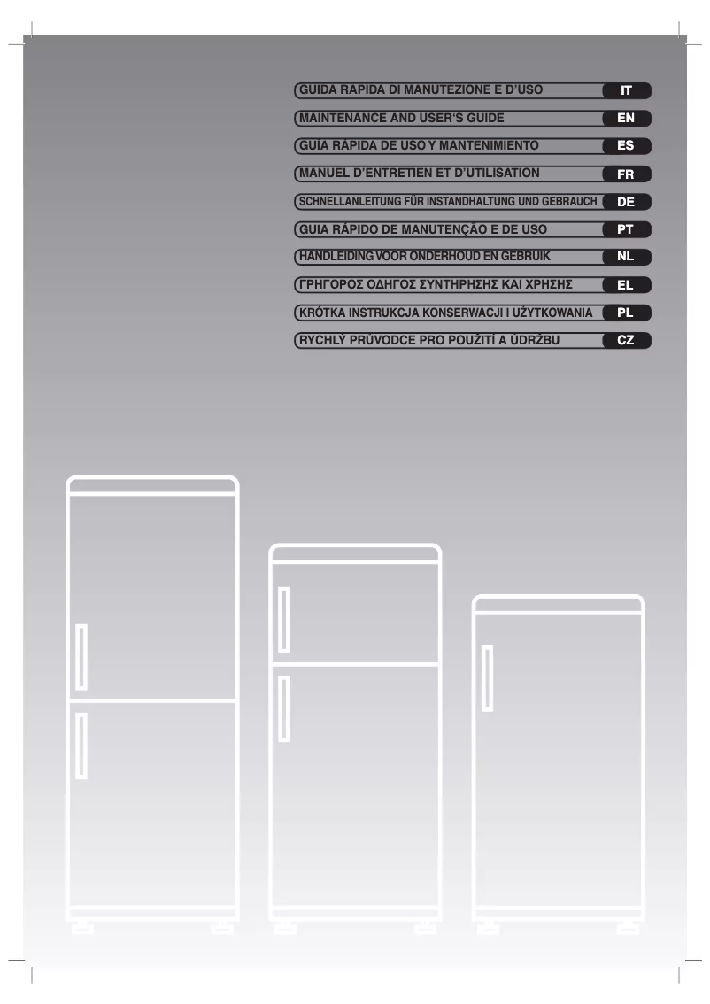 Page 1 de la notice Manuel utilisateur Candy CKBS 5172 W