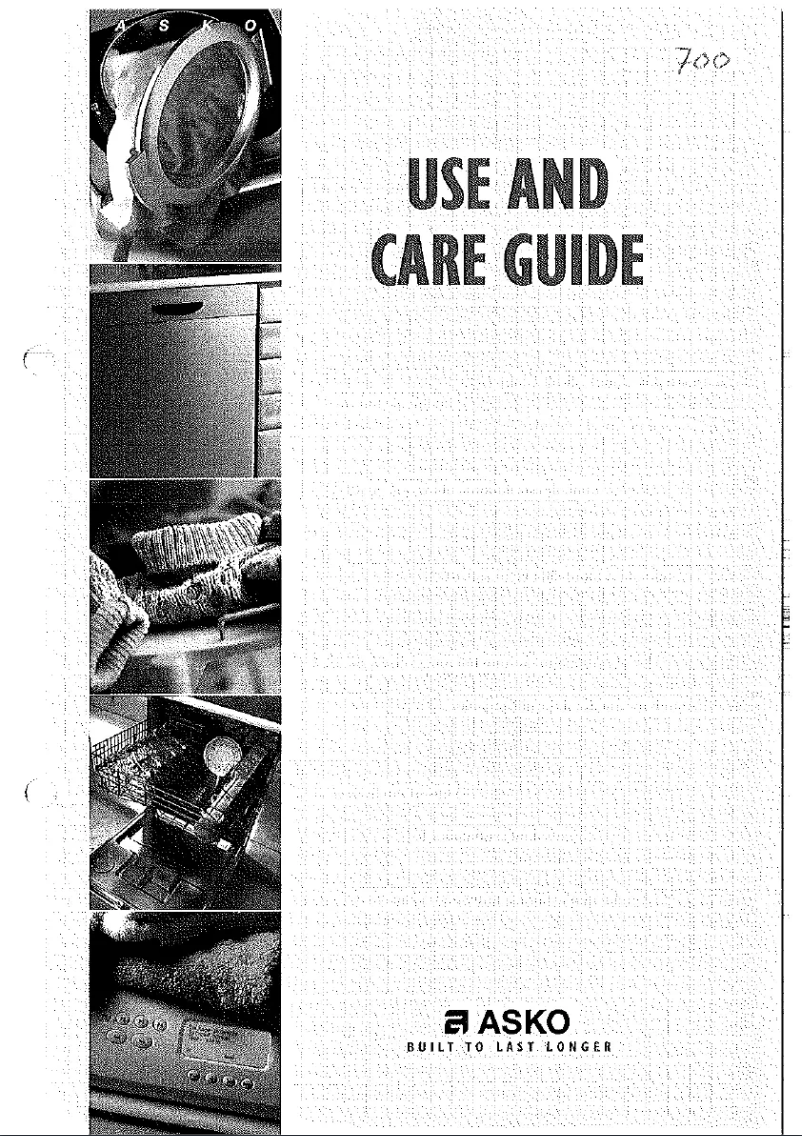 Page n°1 - Manuel utilisateur Asko T700