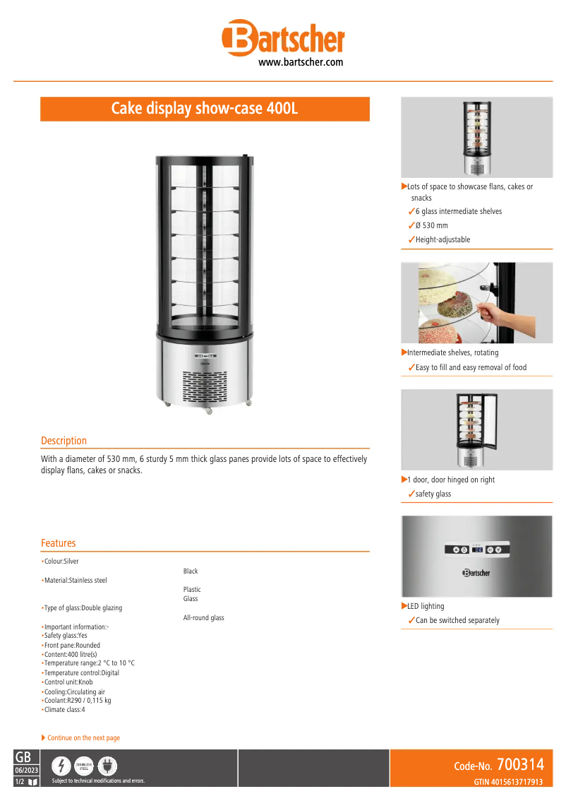 Image de la première page du manuel de l'appareil 700314