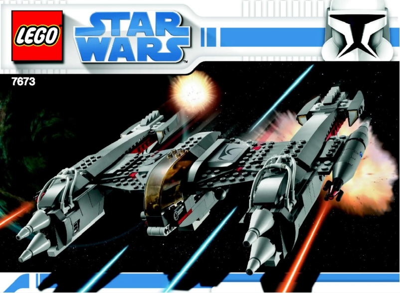 Page 1 de la notice Manuel utilisateur Lego MagnaGuard Starfighter (TM)