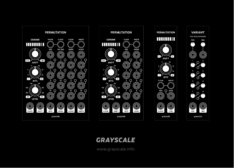 Page 1 de la notice Manuel utilisateur Grayscale Variant
