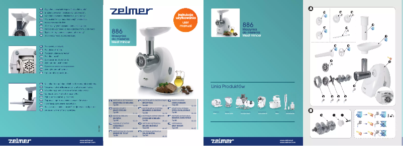 Página 1 del manual Manual de usuario Zelmer Diana 886
