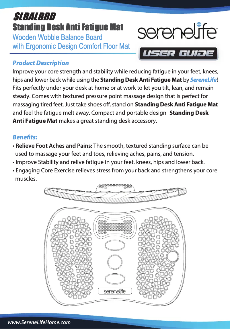 Image de la première page du manuel de l'appareil SLBALBRD