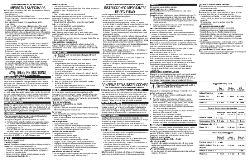 Image de la première page du manuel de l'appareil GRP0004B